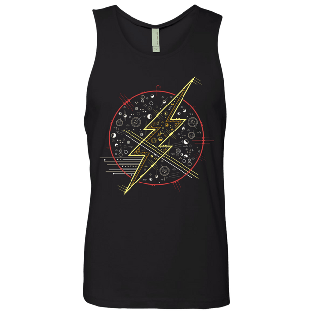 T-Shirts Black / S Tech Flash Men's Premium Tank Top