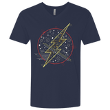 T-Shirts Midnight Navy / X-Small Tech Flash Men's Premium V-Neck