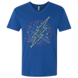 T-Shirts Royal / X-Small Tech Flash Men's Premium V-Neck