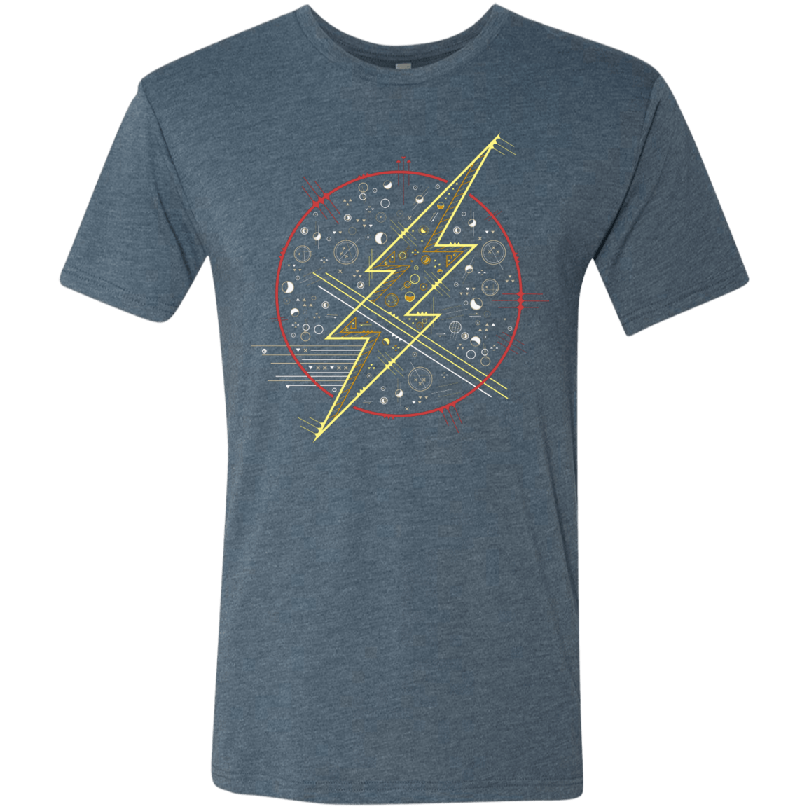 T-Shirts Indigo / S Tech Flash Men's Triblend T-Shirt