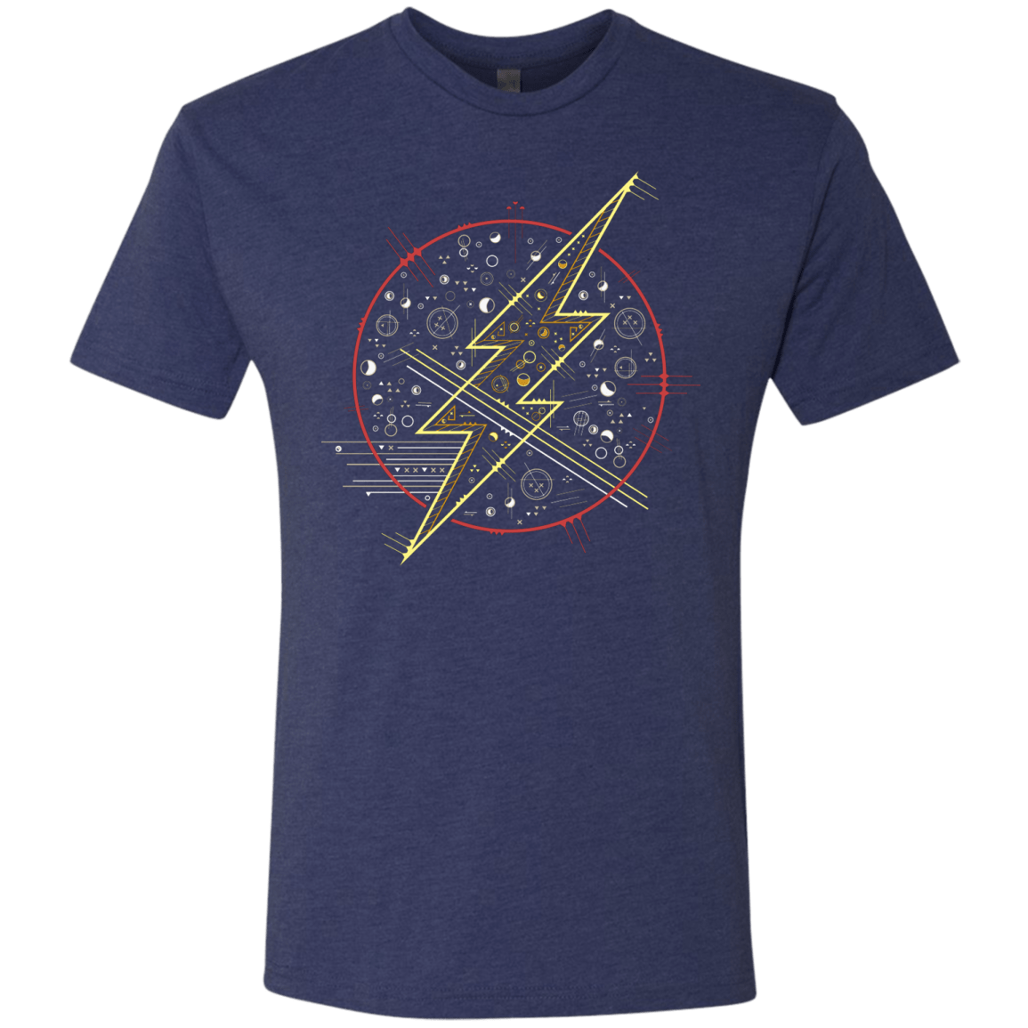 T-Shirts Vintage Navy / S Tech Flash Men's Triblend T-Shirt