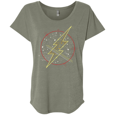 T-Shirts Venetian Grey / X-Small Tech Flash Triblend Dolman Sleeve