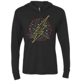 T-Shirts Vintage Black / X-Small Tech Flash Triblend Long Sleeve Hoodie Tee