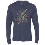 T-Shirts Vintage Navy / X-Small Tech Flash Triblend Long Sleeve Hoodie Tee