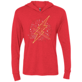 T-Shirts Vintage Red / X-Small Tech Flash Triblend Long Sleeve Hoodie Tee