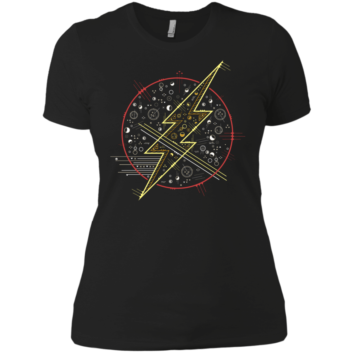 T-Shirts Black / X-Small Tech Flash Women's Premium T-Shirt