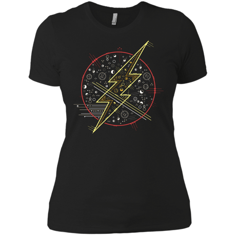 T-Shirts Black / X-Small Tech Flash Women's Premium T-Shirt