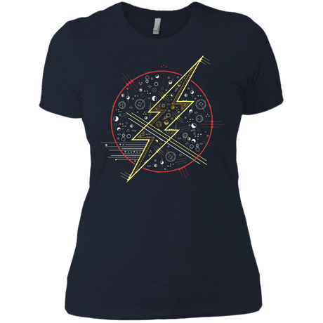 T-Shirts Midnight Navy / X-Small Tech Flash Women's Premium T-Shirt