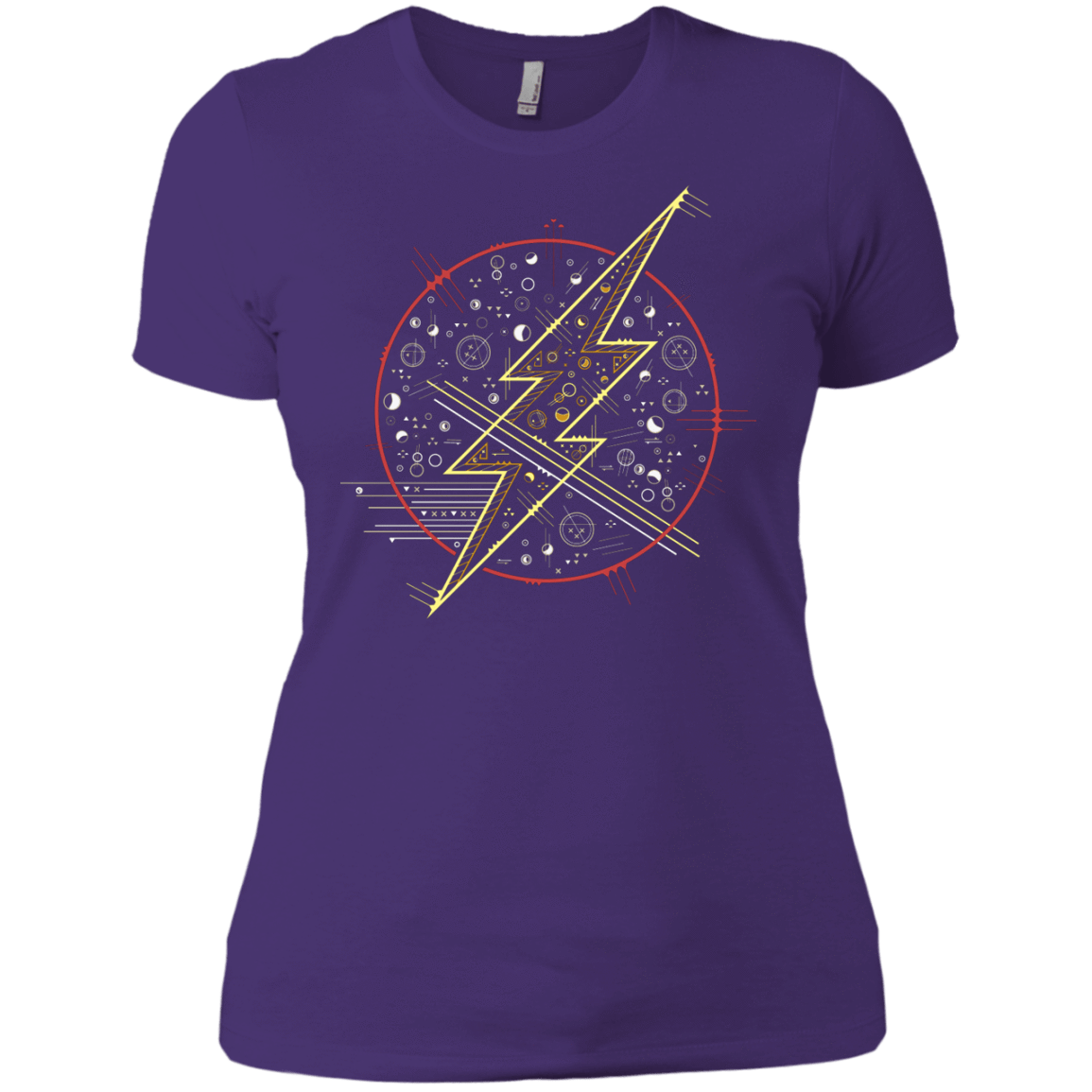 T-Shirts Purple Rush/ / X-Small Tech Flash Women's Premium T-Shirt