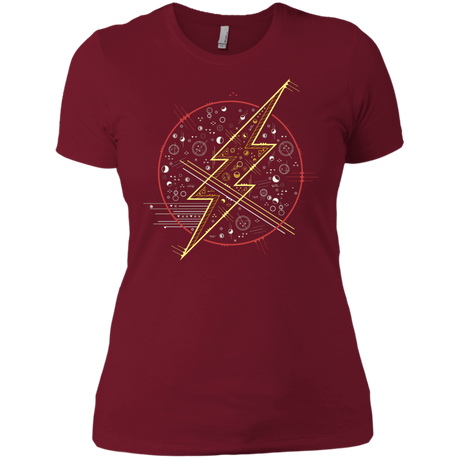 T-Shirts Scarlet / X-Small Tech Flash Women's Premium T-Shirt