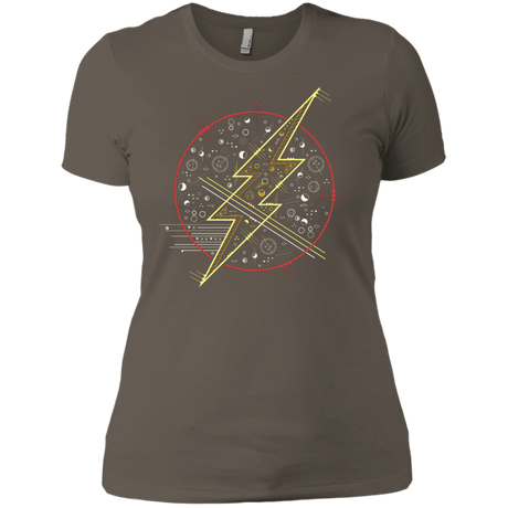 T-Shirts Warm Grey / X-Small Tech Flash Women's Premium T-Shirt