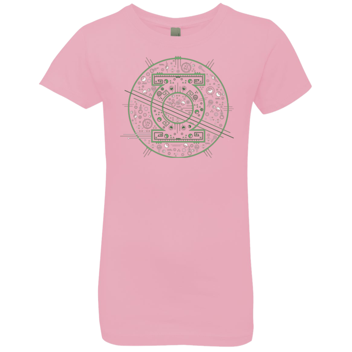 T-Shirts Light Pink / YXS Tech lantern Girls Premium T-Shirt
