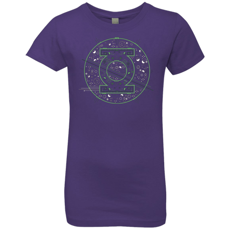 T-Shirts Purple Rush / YXS Tech lantern Girls Premium T-Shirt