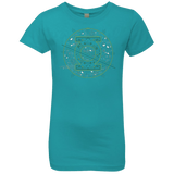 T-Shirts Tahiti Blue / YXS Tech lantern Girls Premium T-Shirt