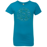 T-Shirts Turquoise / YXS Tech lantern Girls Premium T-Shirt