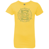T-Shirts Vibrant Yellow / YXS Tech lantern Girls Premium T-Shirt