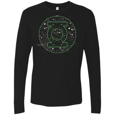 T-Shirts Black / Small Tech lantern Men's Premium Long Sleeve