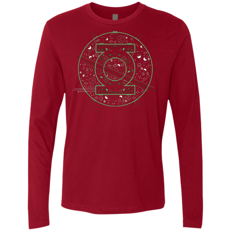 T-Shirts Cardinal / Small Tech lantern Men's Premium Long Sleeve