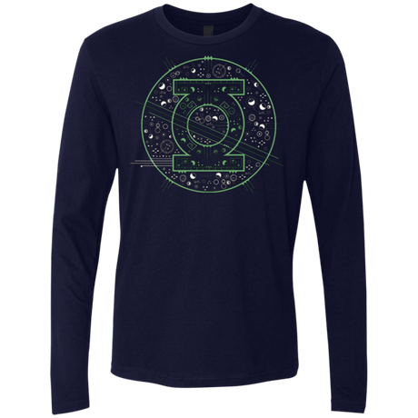 T-Shirts Midnight Navy / Small Tech lantern Men's Premium Long Sleeve