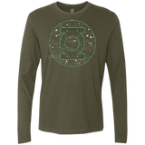 T-Shirts Military Green / Small Tech lantern Men's Premium Long Sleeve
