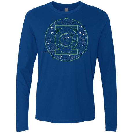 T-Shirts Royal / Small Tech lantern Men's Premium Long Sleeve