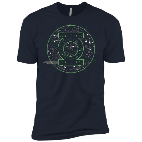 T-Shirts Midnight Navy / X-Small Tech lantern Men's Premium T-Shirt