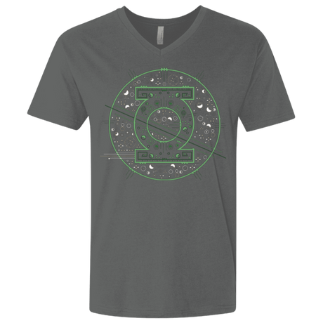T-Shirts Heavy Metal / X-Small Tech lantern Men's Premium V-Neck