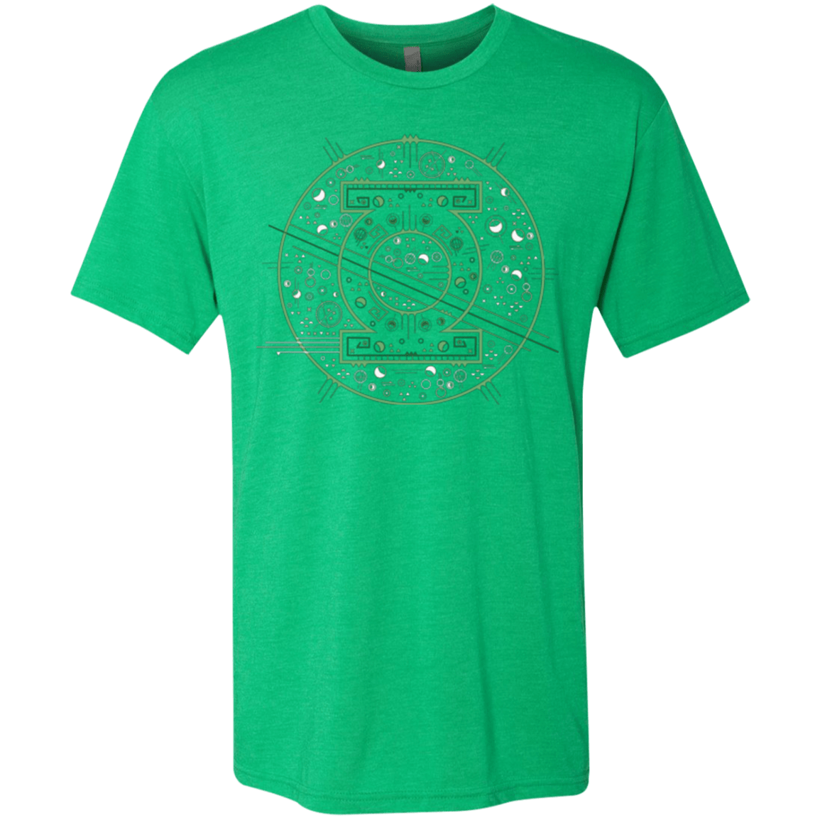 T-Shirts Envy / Small Tech lantern Men's Triblend T-Shirt