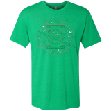 T-Shirts Envy / Small Tech lantern Men's Triblend T-Shirt