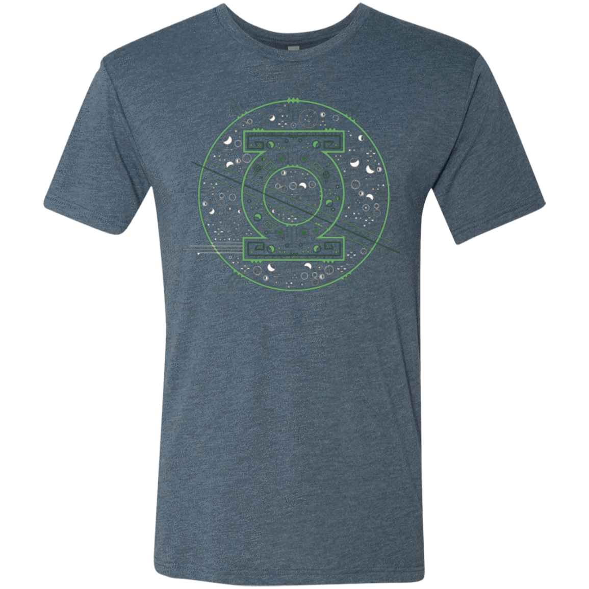 T-Shirts Indigo / Small Tech lantern Men's Triblend T-Shirt