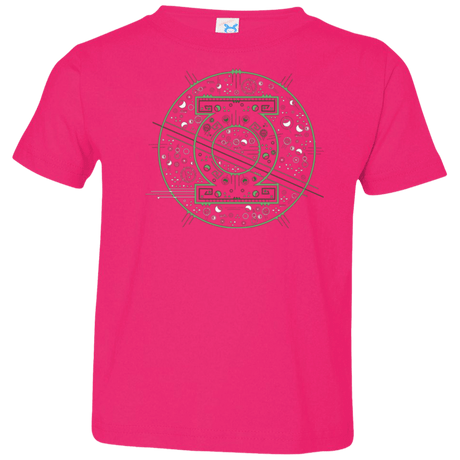 T-Shirts Hot Pink / 2T Tech lantern Toddler Premium T-Shirt