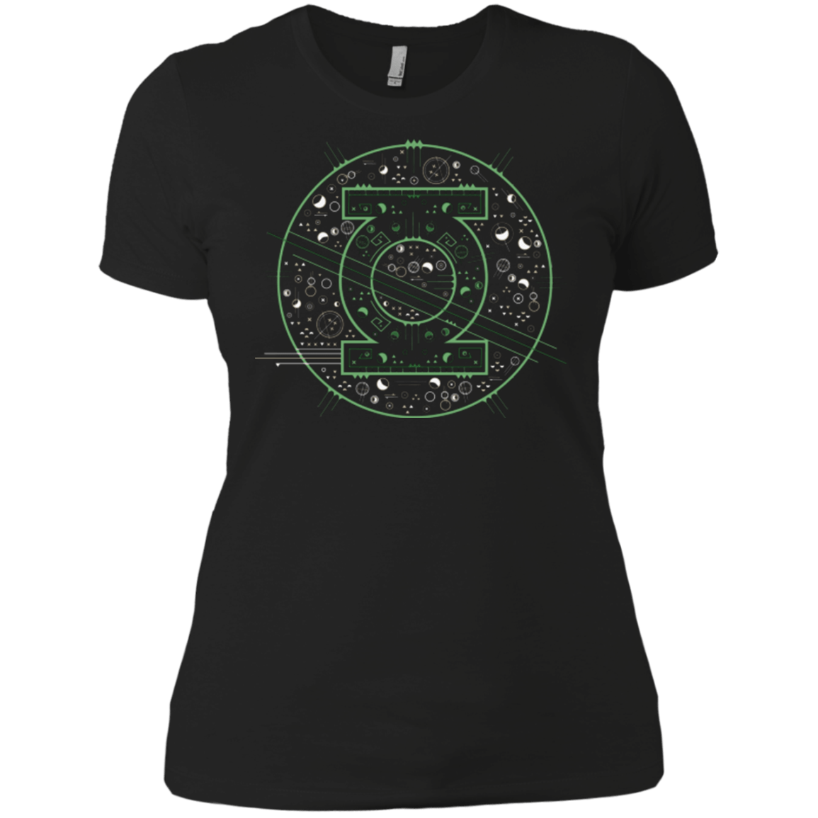 T-Shirts Black / X-Small Tech lantern Women's Premium T-Shirt