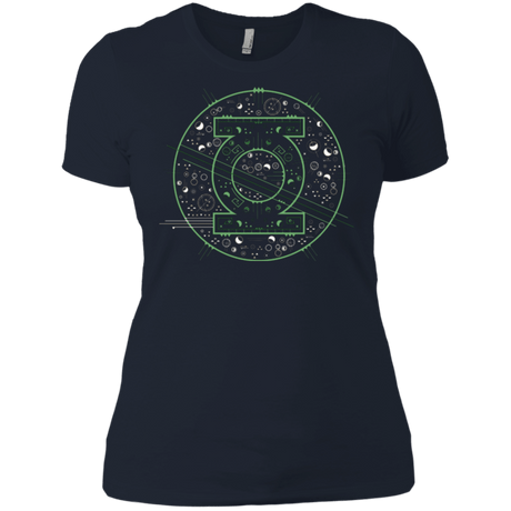 T-Shirts Midnight Navy / X-Small Tech lantern Women's Premium T-Shirt
