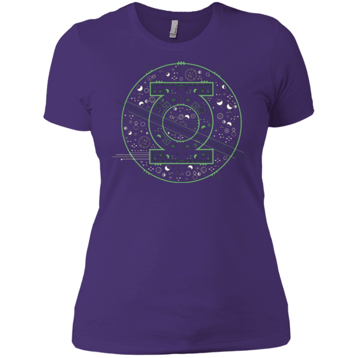 T-Shirts Purple / X-Small Tech lantern Women's Premium T-Shirt