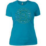 T-Shirts Turquoise / X-Small Tech lantern Women's Premium T-Shirt