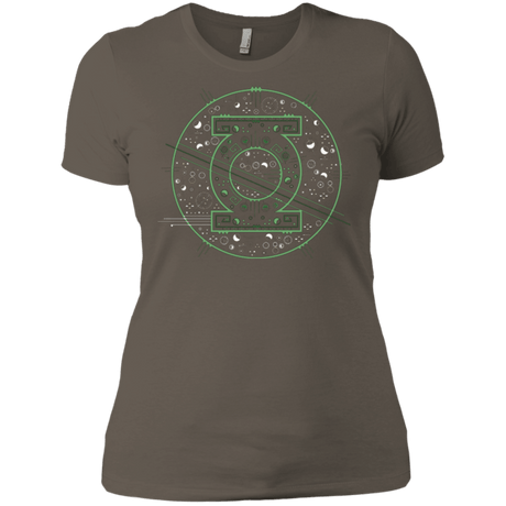 T-Shirts Warm Grey / X-Small Tech lantern Women's Premium T-Shirt