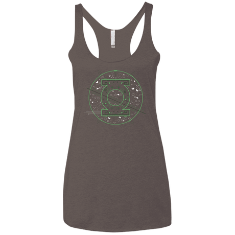 T-Shirts Macchiato / X-Small Tech lantern Women's Triblend Racerback Tank