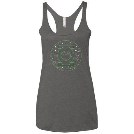 T-Shirts Premium Heather / X-Small Tech lantern Women's Triblend Racerback Tank