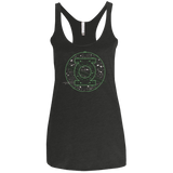 T-Shirts Vintage Black / X-Small Tech lantern Women's Triblend Racerback Tank