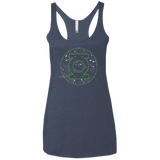 T-Shirts Vintage Navy / X-Small Tech lantern Women's Triblend Racerback Tank