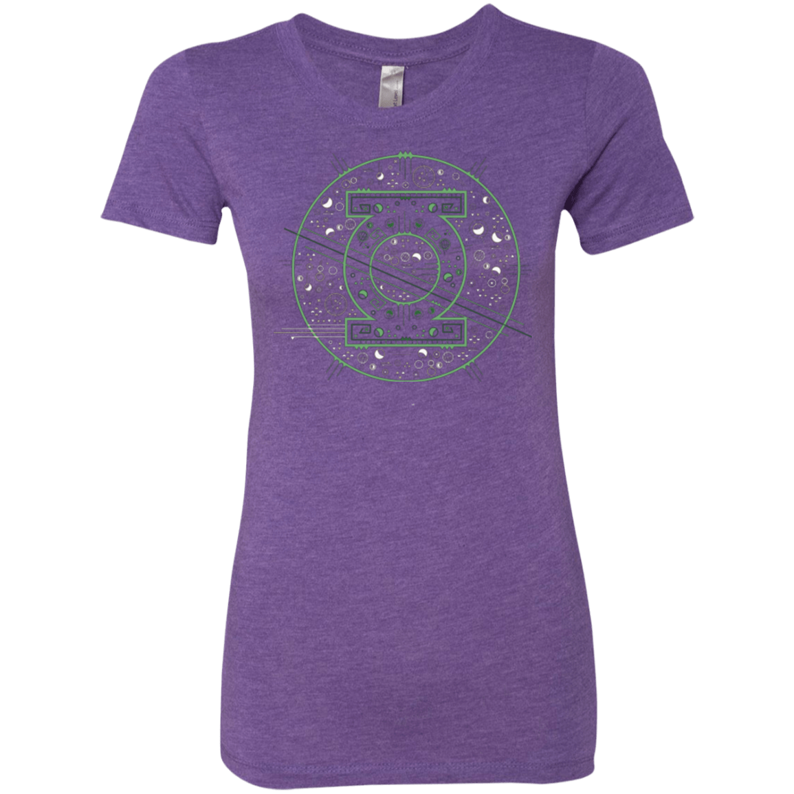 T-Shirts Purple Rush / Small Tech lantern Women's Triblend T-Shirt