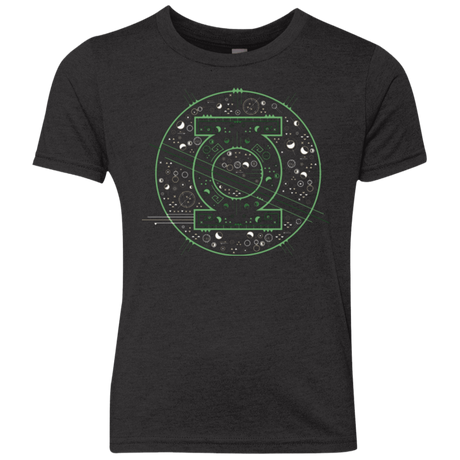 T-Shirts Vintage Black / YXS Tech lantern Youth Triblend T-Shirt