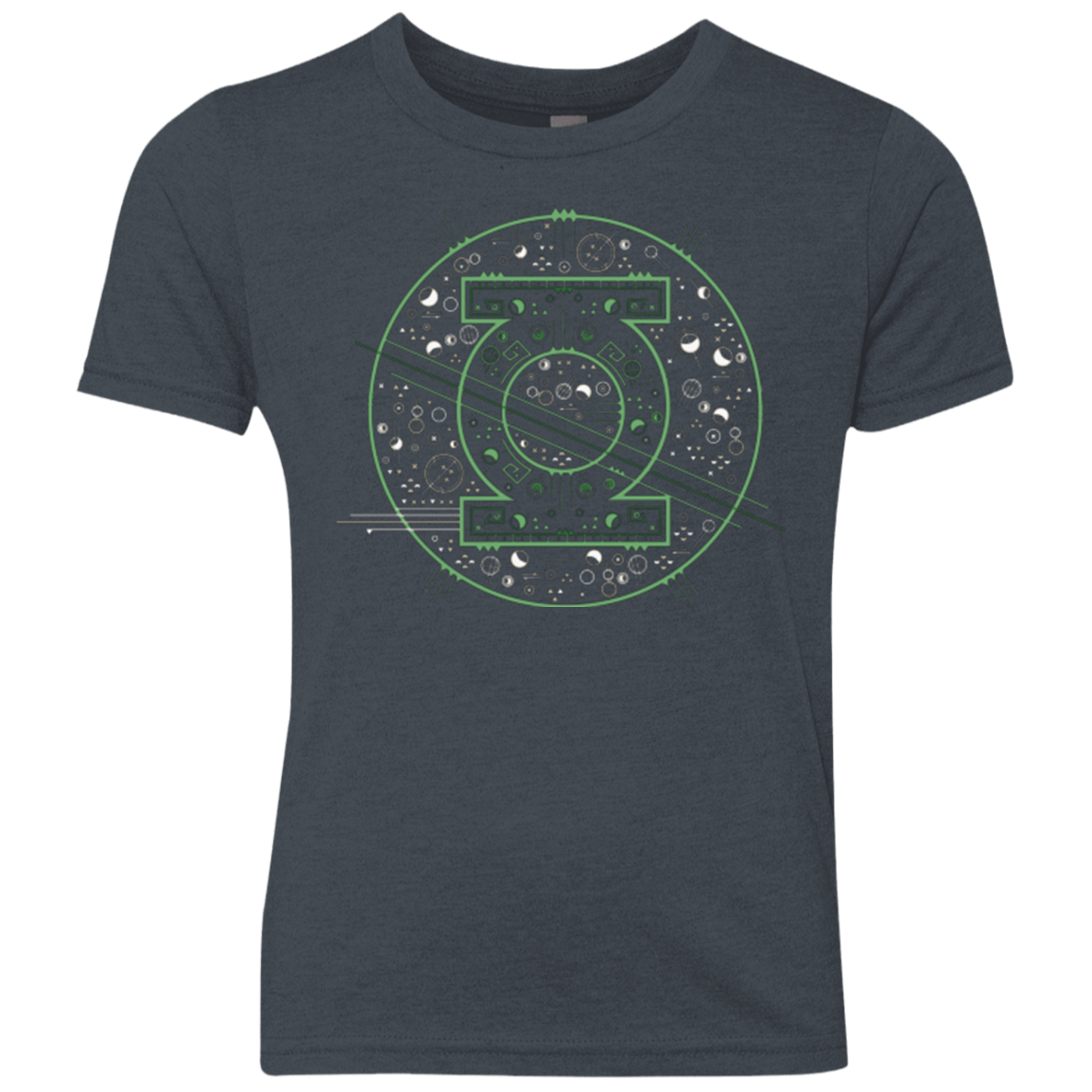 T-Shirts Vintage Navy / YXS Tech lantern Youth Triblend T-Shirt