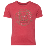 T-Shirts Vintage Red / YXS Tech lantern Youth Triblend T-Shirt