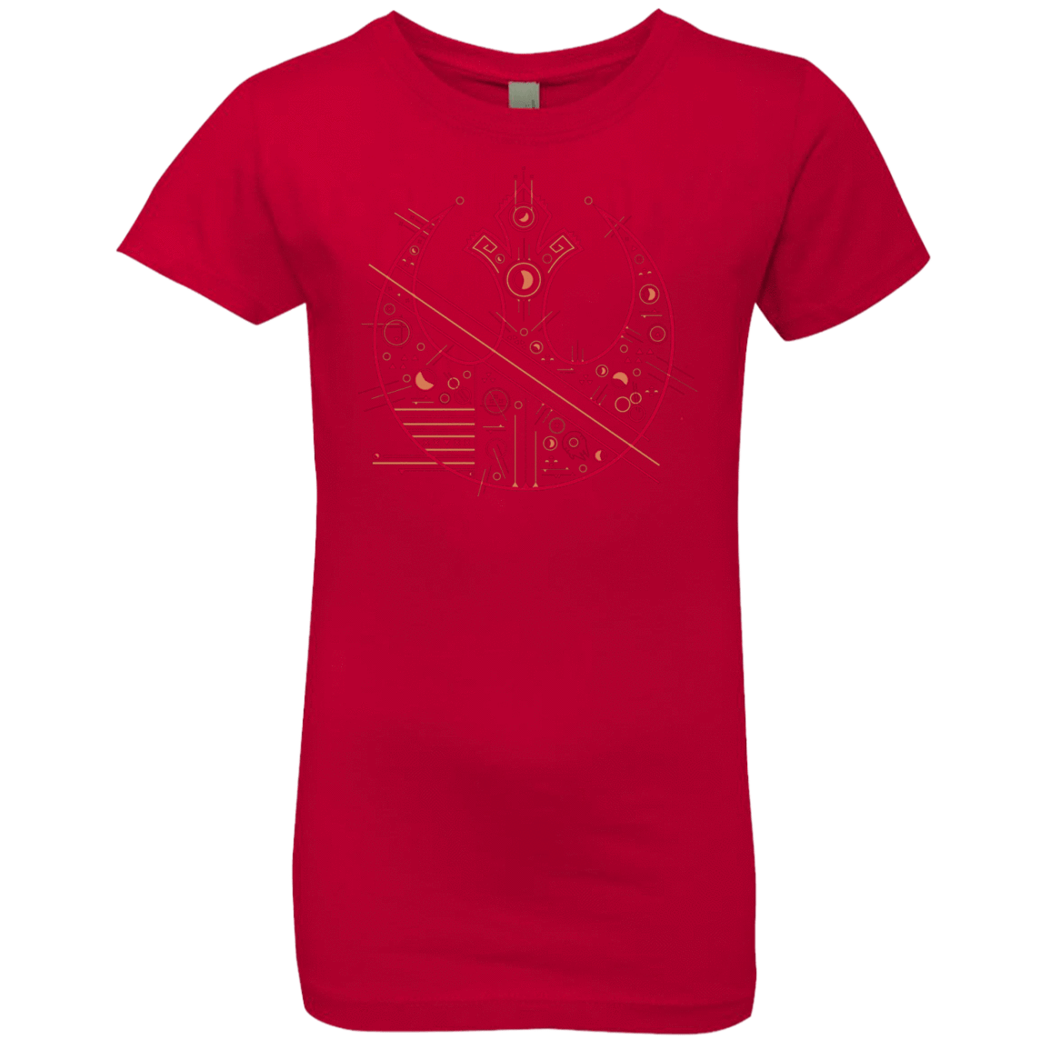 T-Shirts Red / YXS Tech Rebel Girls Premium T-Shirt