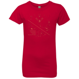 T-Shirts Red / YXS Tech Rebel Girls Premium T-Shirt