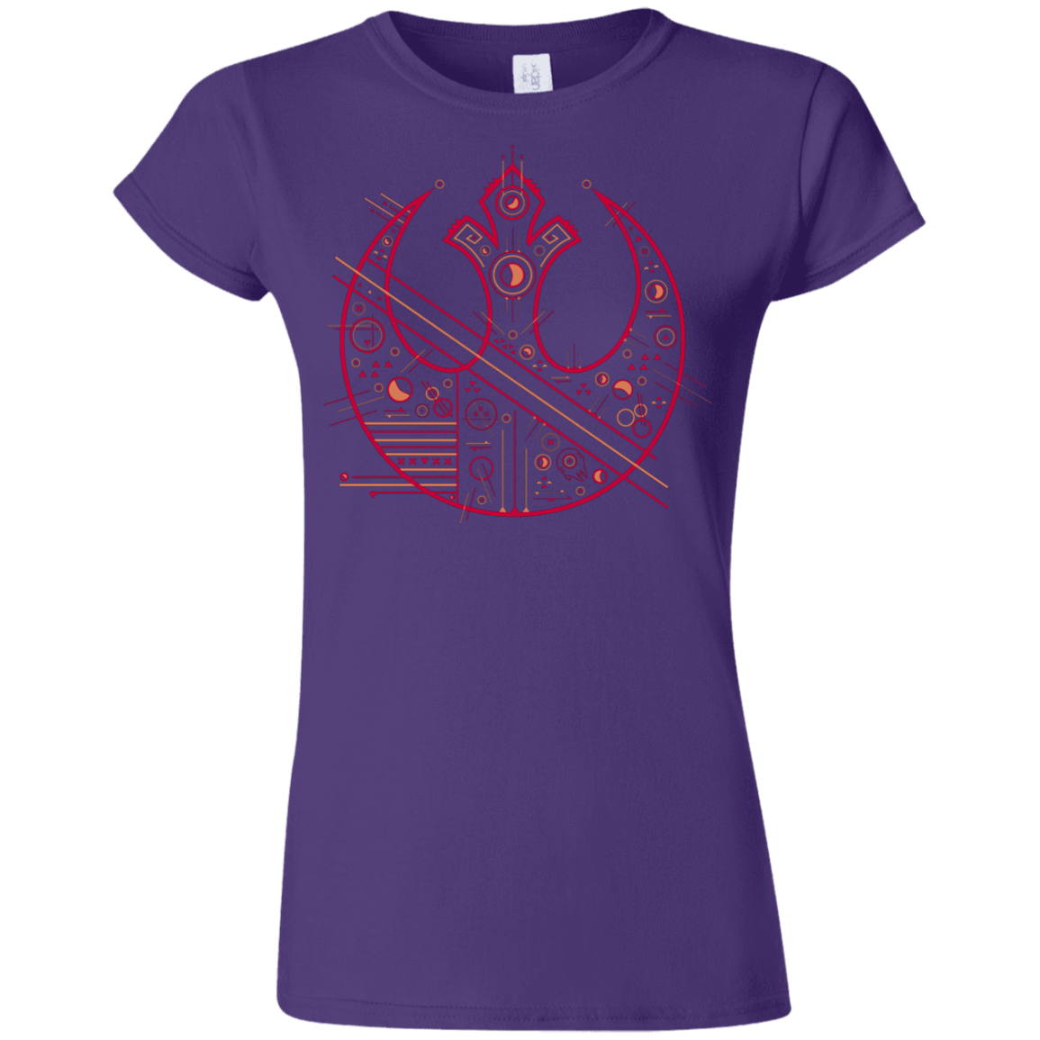 T-Shirts Purple / S Tech Rebel Junior Slimmer-Fit T-Shirt