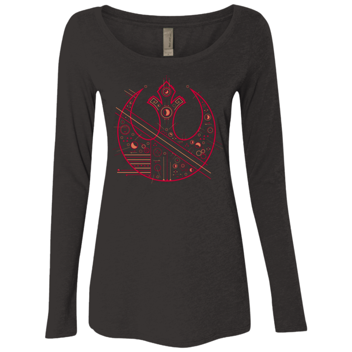 T-Shirts Vintage Black / S Tech Rebel Women's Triblend Long Sleeve Shirt