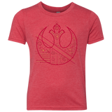 T-Shirts Vintage Red / YXS Tech Rebel Youth Triblend T-Shirt