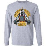 T-Shirts Sport Grey / S Techno Horse Gym Men's Long Sleeve T-Shirt